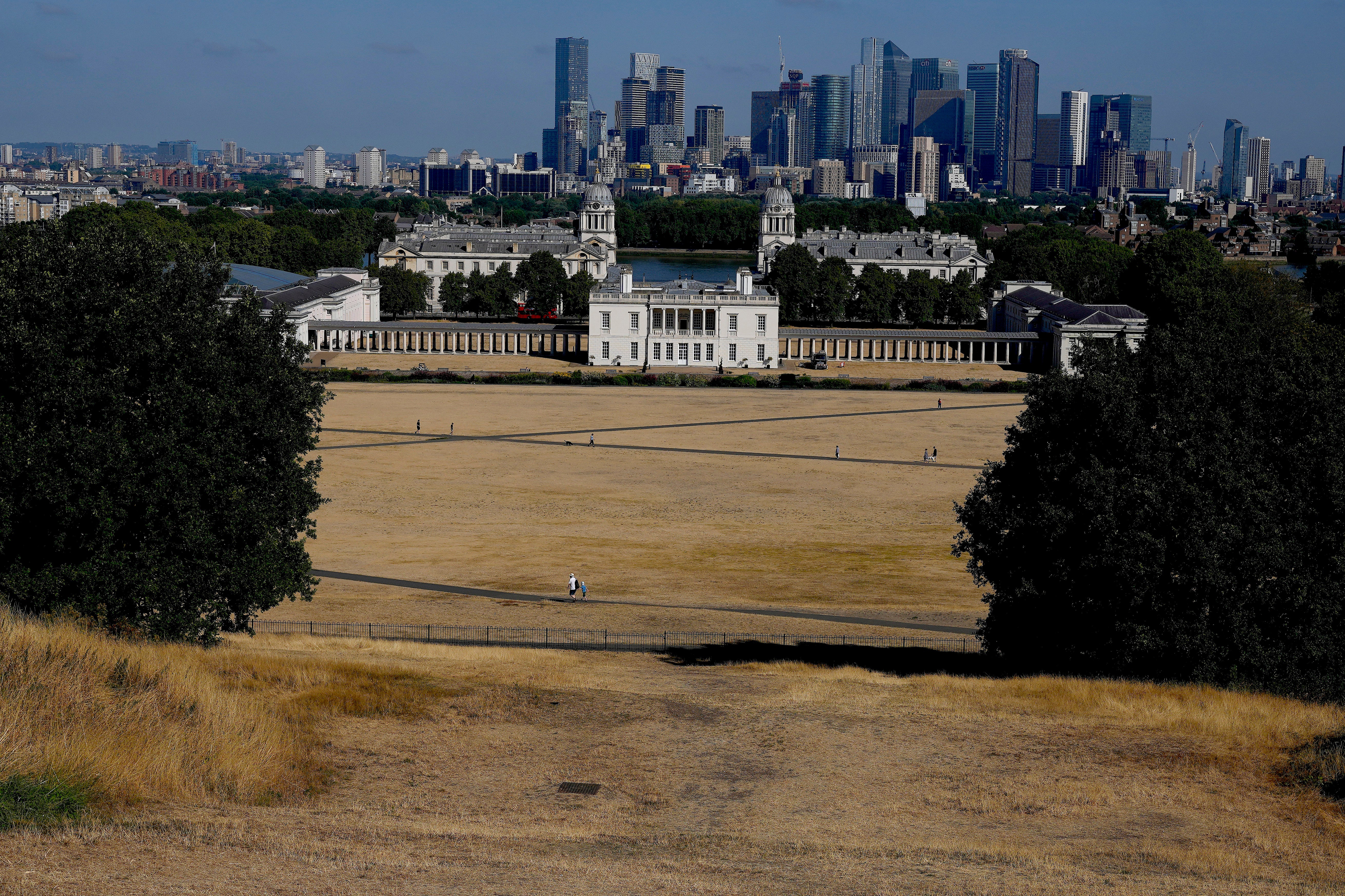 Parched fields have become the norm after this summer’s series of heatwaves