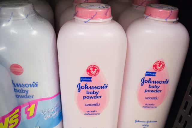 <p>J&J’s talc-powder has already been discontinued in the US and Canada </p>