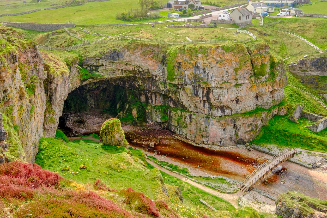 Smoo Cave is well-known for local, supernatural histories