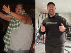 Personal trainer reveals the ‘rock bottom’ moment that spurred him to turn his health around