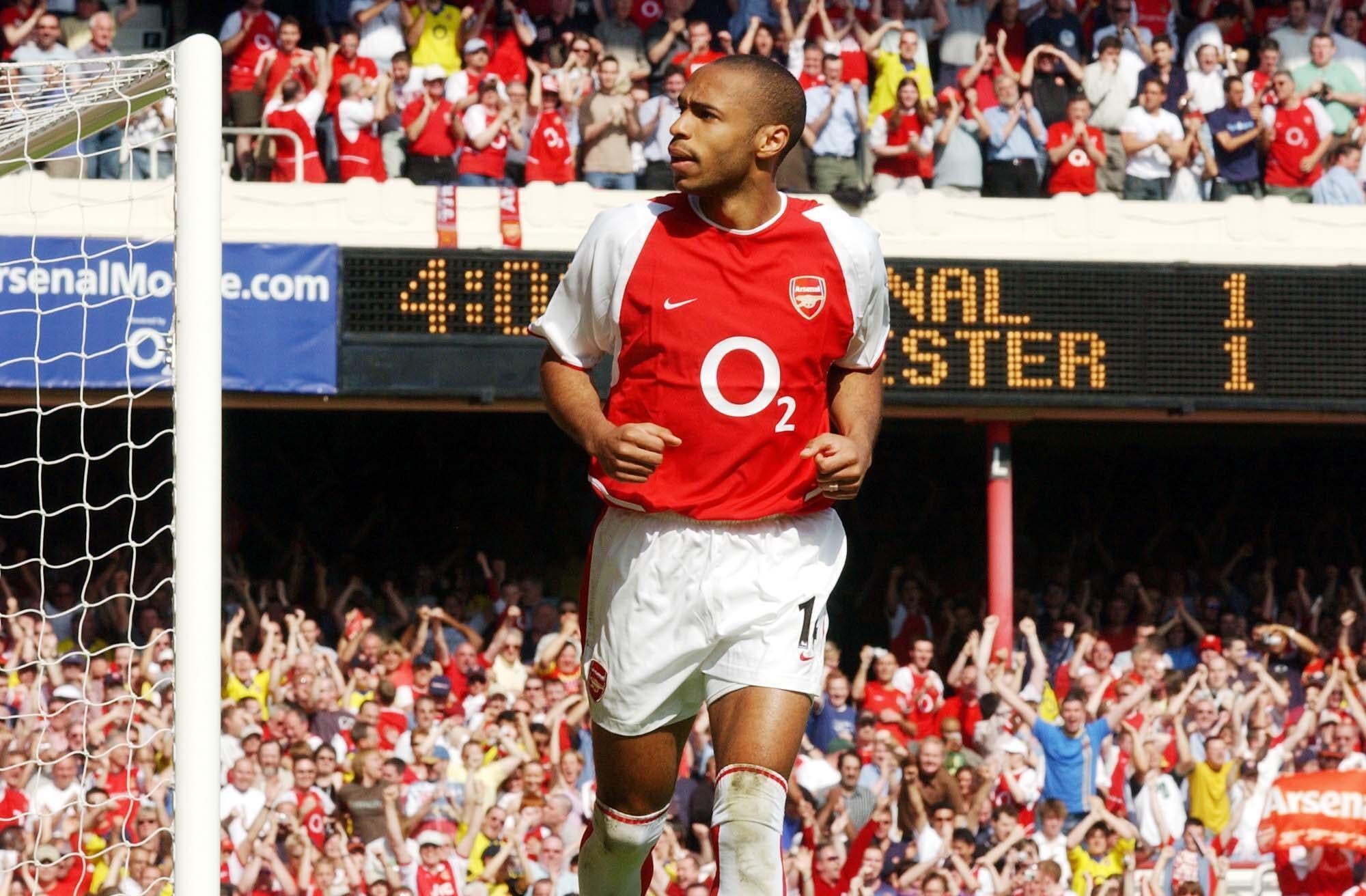 Thierry Henry fired Arsenal’s ‘Invincibles’ to the title (Sean Dempsey/PA)