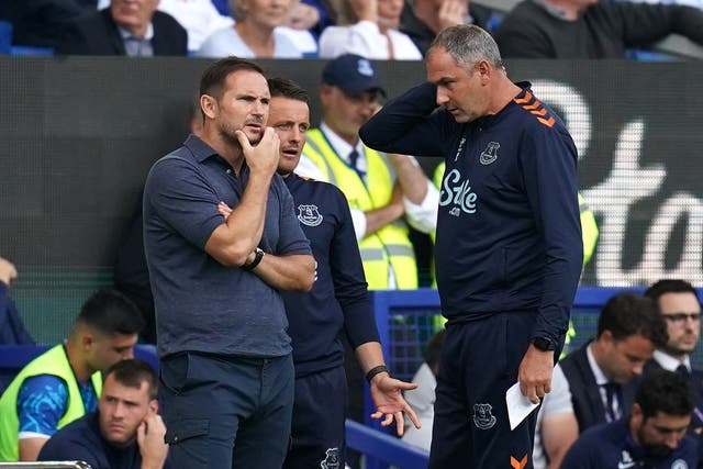 Everton boss Frank Lampard has so far completed five summer signings (Nick Potts/PA)