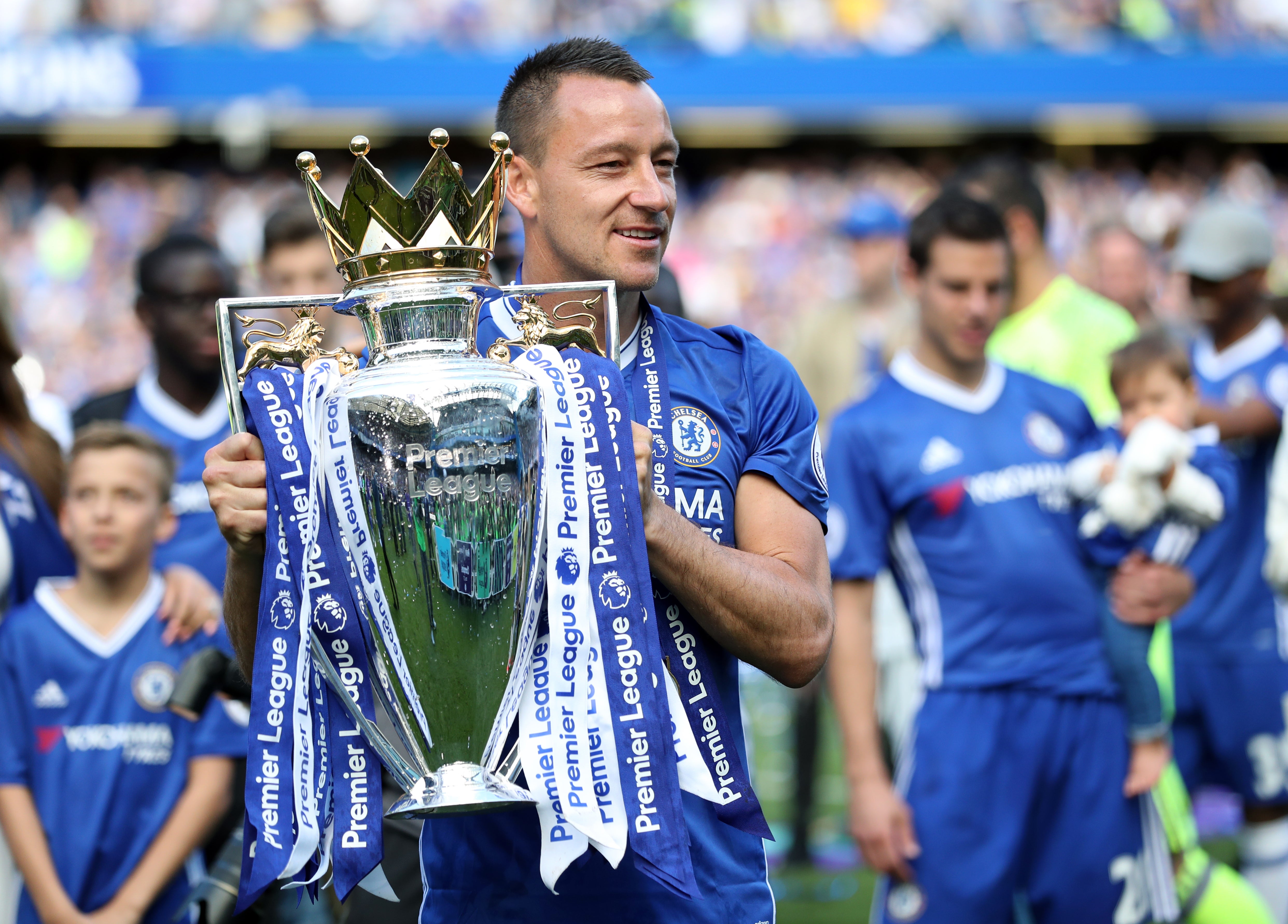 Chelsea captain John Terry won five Premier League titles (Mike Egerton/PA)