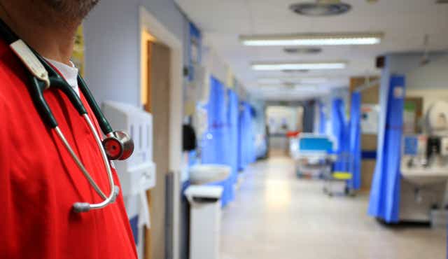 NHS Scotland staff have threatened industrial action (Peter Byrne/PA)
