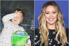 Hilary Duff reveals her daughter has hand, foot and mouth disease