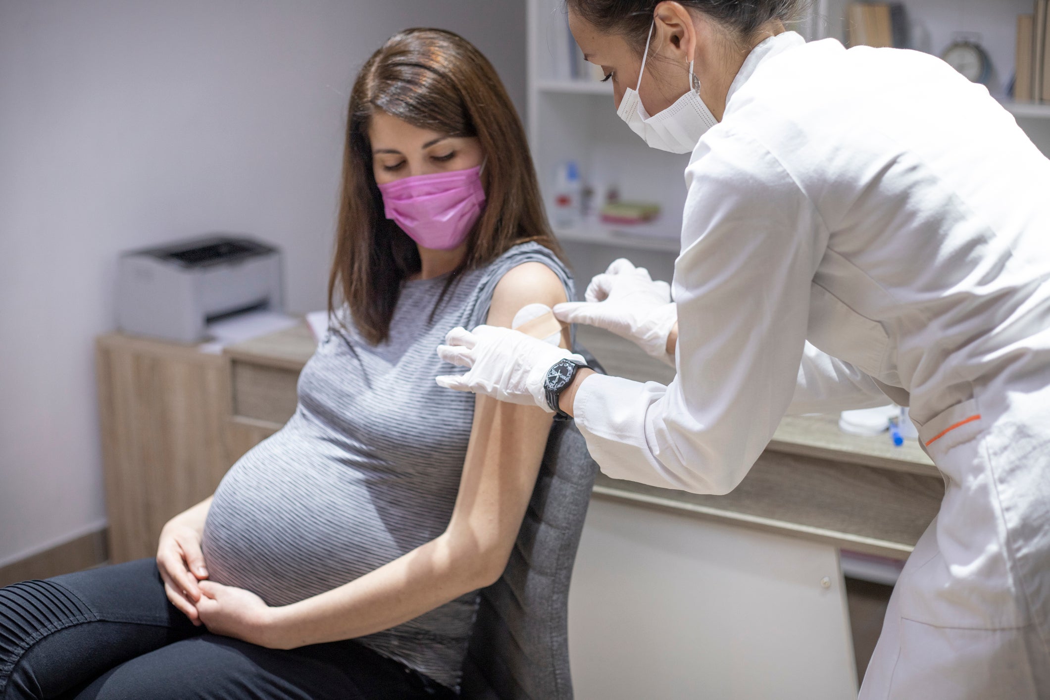 The study further builds the case for pregnant women to get the shots