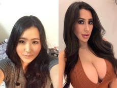 South Korean woman spends £50,000 to look like Kim Kardashian
