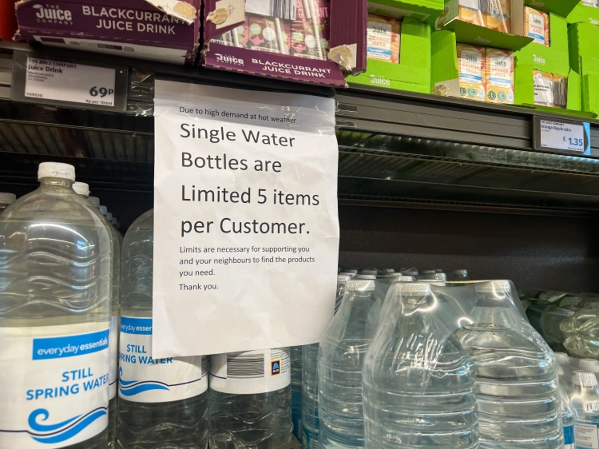 Aldi branch rations water sales as drought declared and millions face