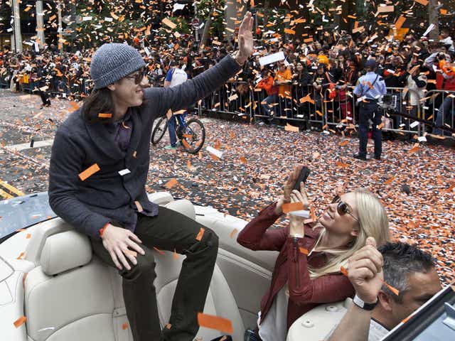 <p>SF Giants pay tribute to Tim Lincecum’s wife Cristin Coleman after her death</p>