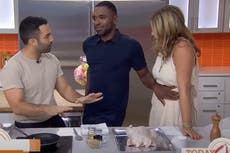 Justin Sylvester pushes Jenna Bush Hager away twice during Today show segment