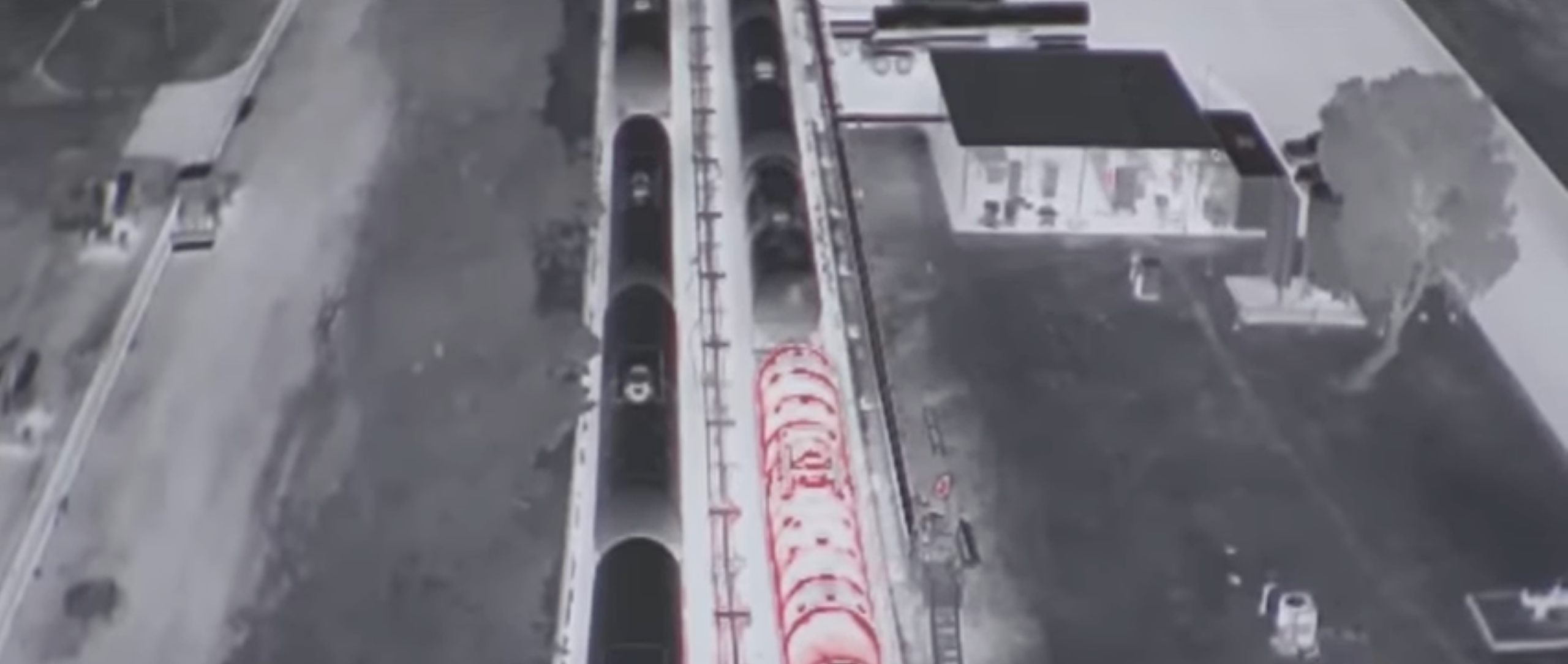 Un vagón de ferrocarril con fugas de estireno en el sur de California se ha vuelto extremadamente caliente, lo que genera temores de una explosión.