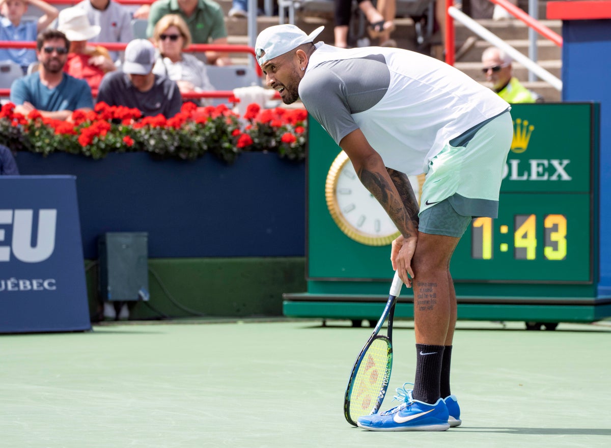 Nick Kyrgios winning streak ended by Hubert Hurkacz in Montreal quarter-finals