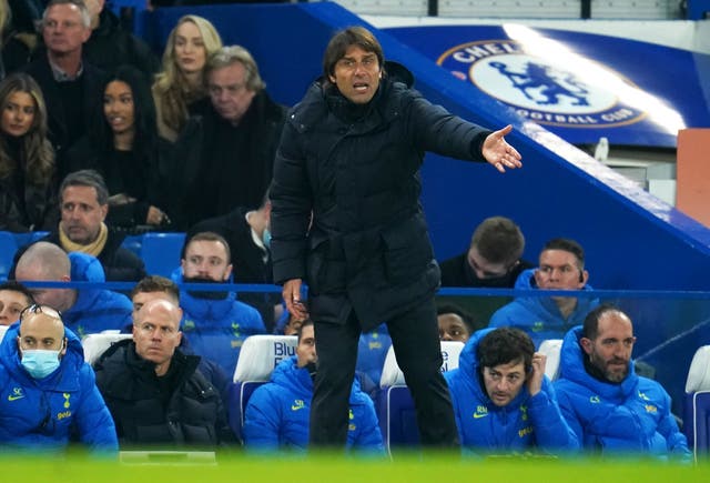 Antonio Conte brushed off Tottenham’s poor record at Stamford Bridge ahead of Sunday’s trip to old club Chelsea (Nick Potts/PA)