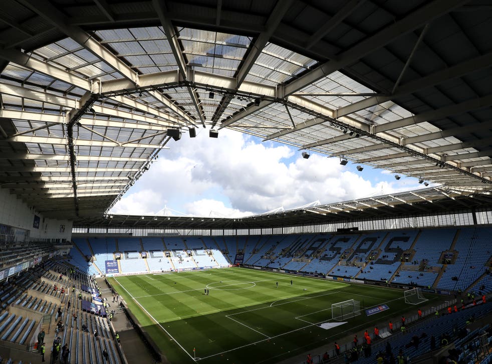 pa ready, coventry, wasps, english football league, wigan, bristol city, carabao cup, rotherham, sky bet championship, gallagher premiership, birmingham, northampton, coventry’s home game against wigan postponed due to pitch condition