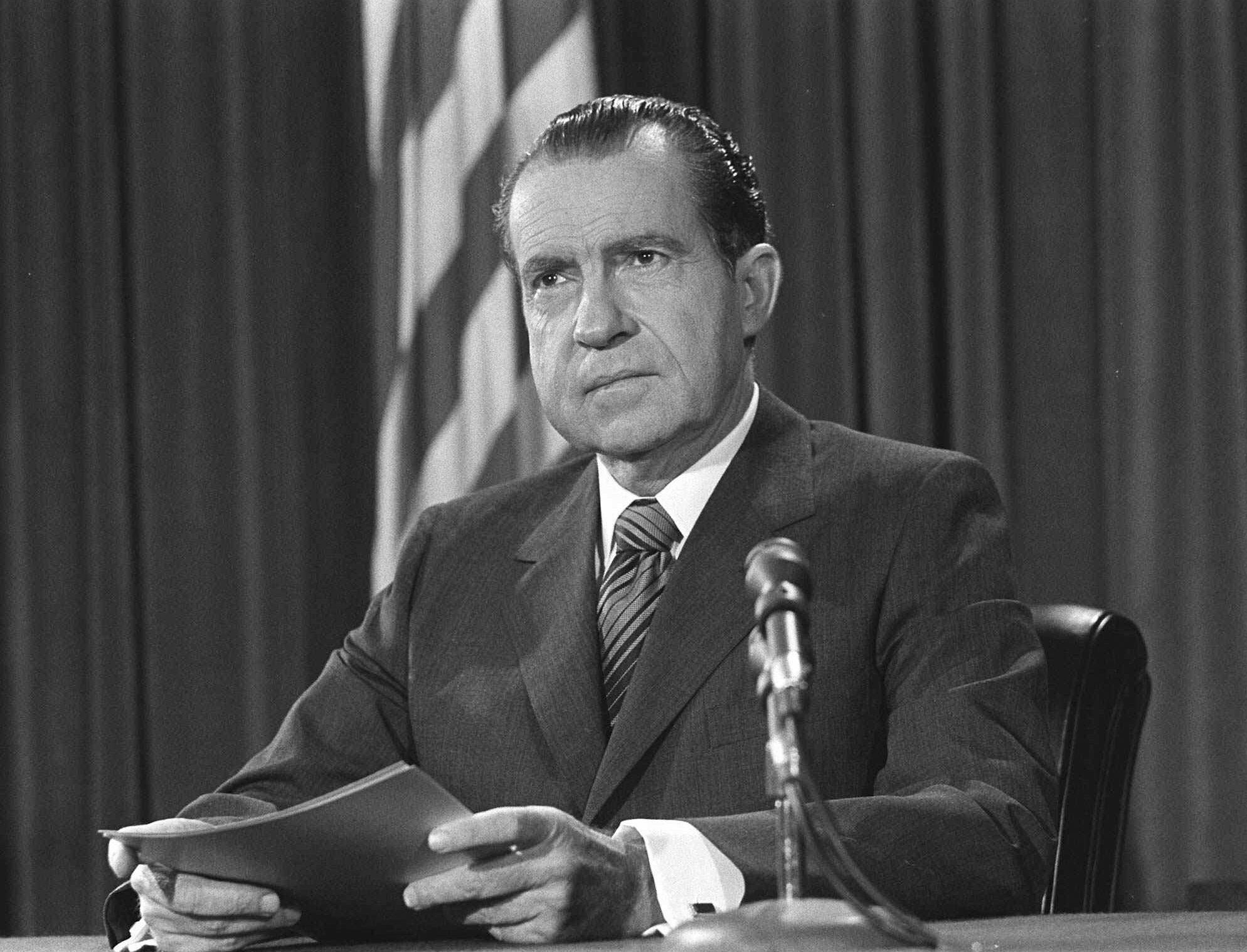 Joe Biden’s standing with the American people is similar to that of Richard Nixon, who resigned during the Watergate scandal.