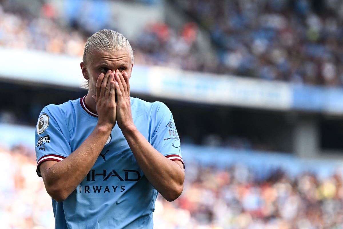 Pep Guardiola insists Man City striker Erling Haaland has &lsquo;most difficult job in world&rsquo;
