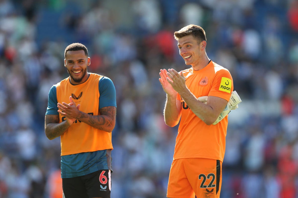 Eddie Howe hails Nick Pope’s calm authority as Newcastle keep Brighton at bay