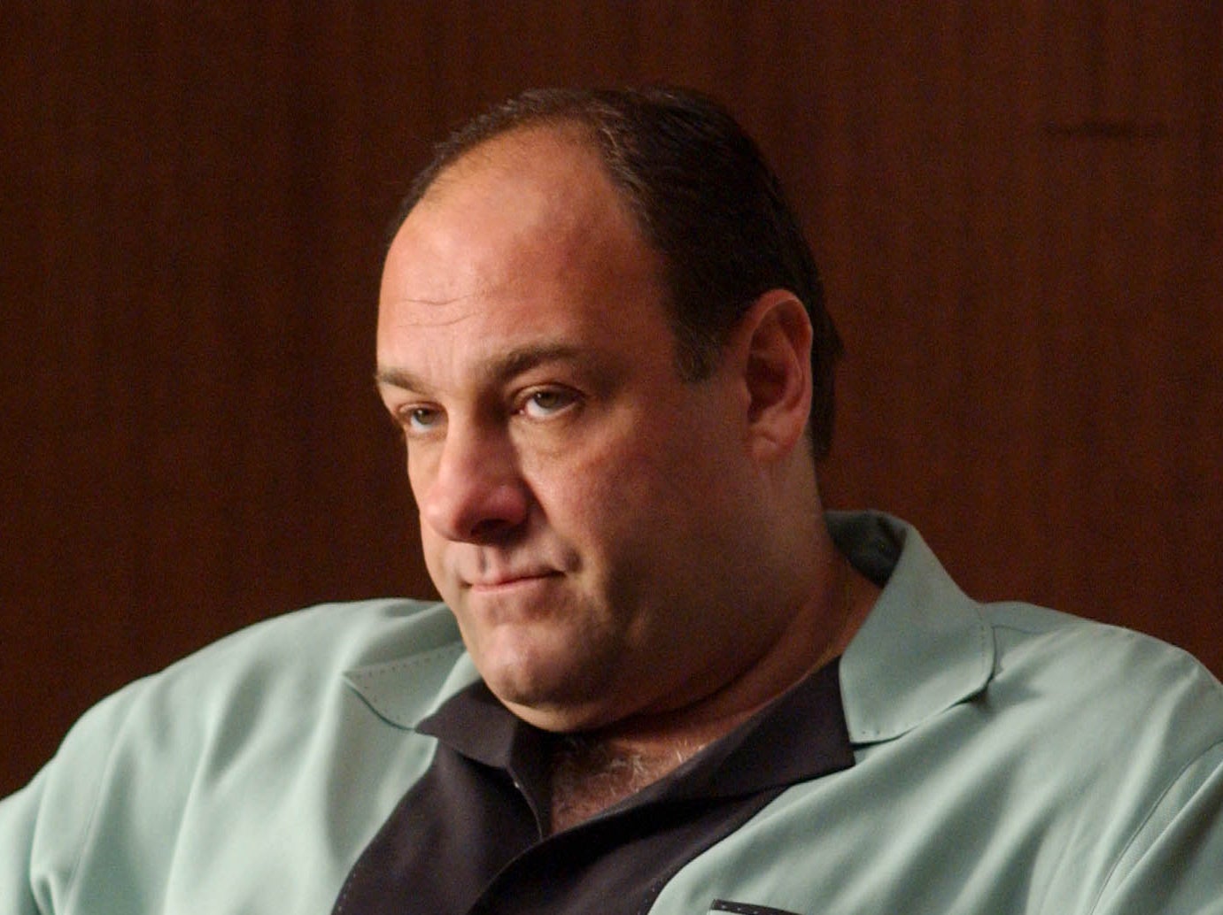 James Gandolfini as Tony Soprano in the HBO classic ‘The Sopranos'