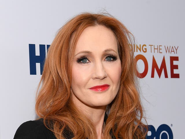 <p>JK Rowling photographed in December 2019</p>
