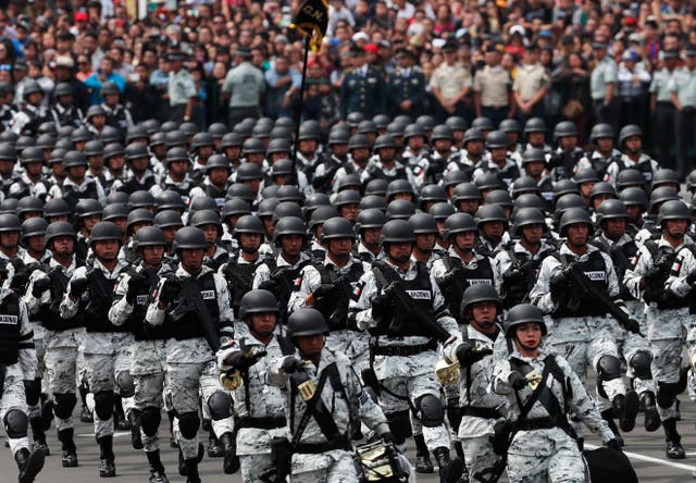 Mexico Army Policing