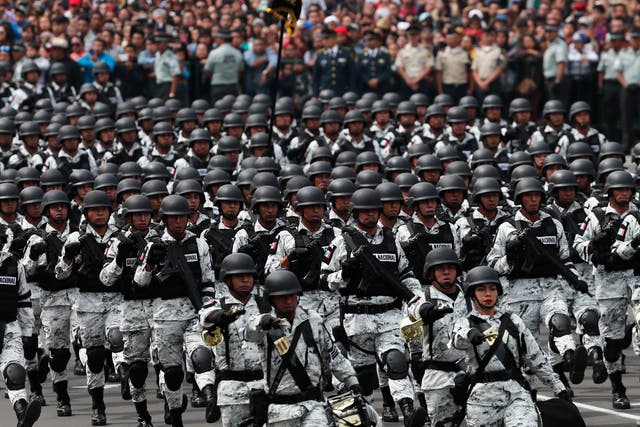Mexico Army Policing