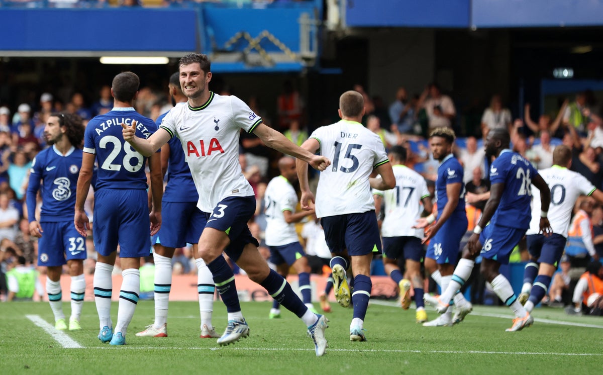 Tottenham snatch dramatic late draw with Chelsea in feisty London derby