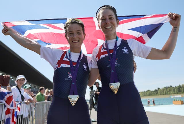 <p>Imogen Grant and Emily Craig won lightweight women’s doubles sculls gold</p>