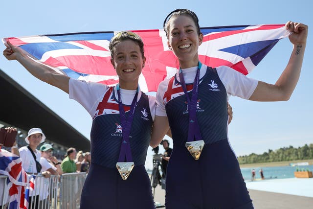 <p>Imogen Grant and Emily Craig won lightweight women’s doubles sculls gold</p>