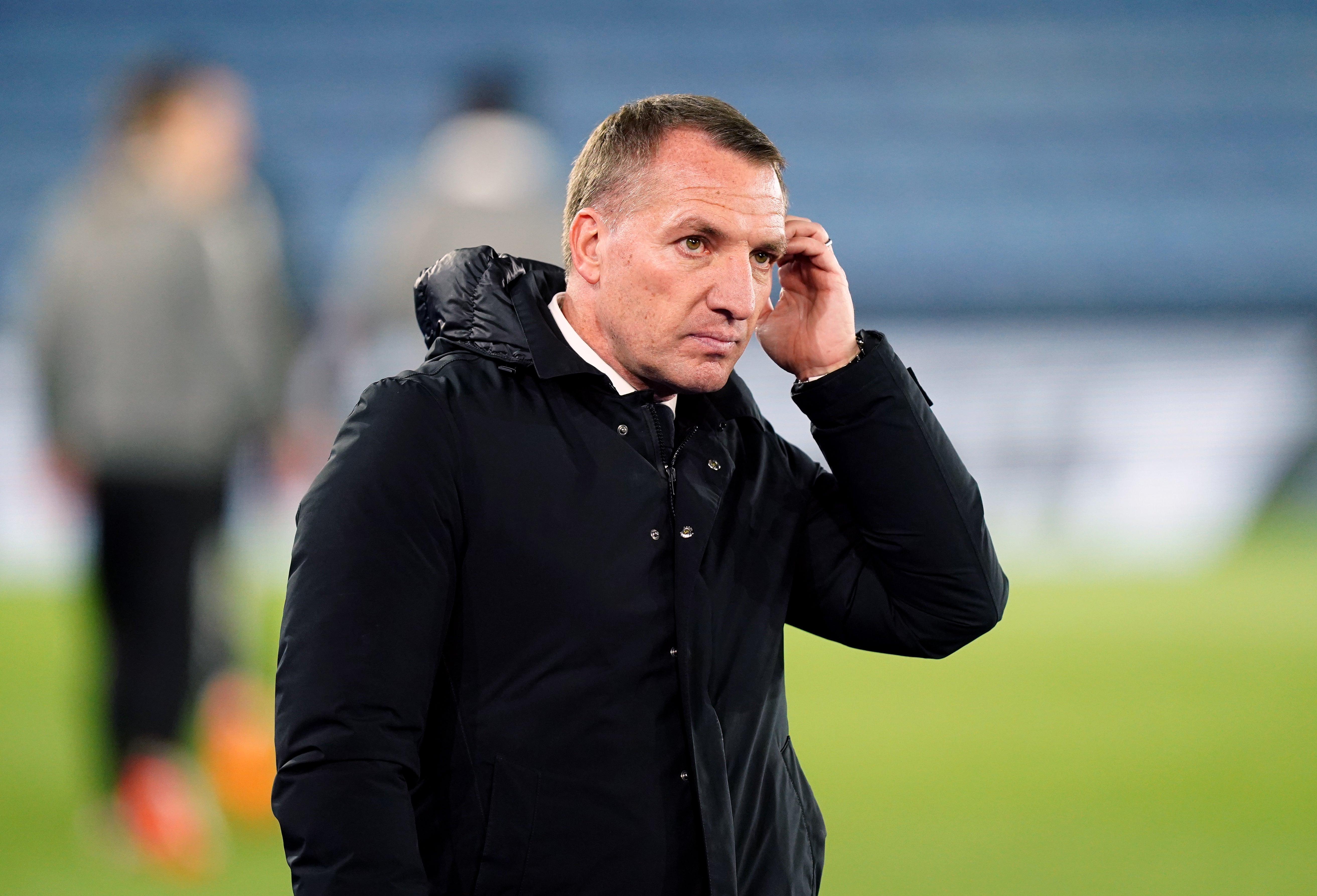 Leicester manager Brendan Rodgers admitted he’s struggled in this transfer window (Mike Egerton/PA)