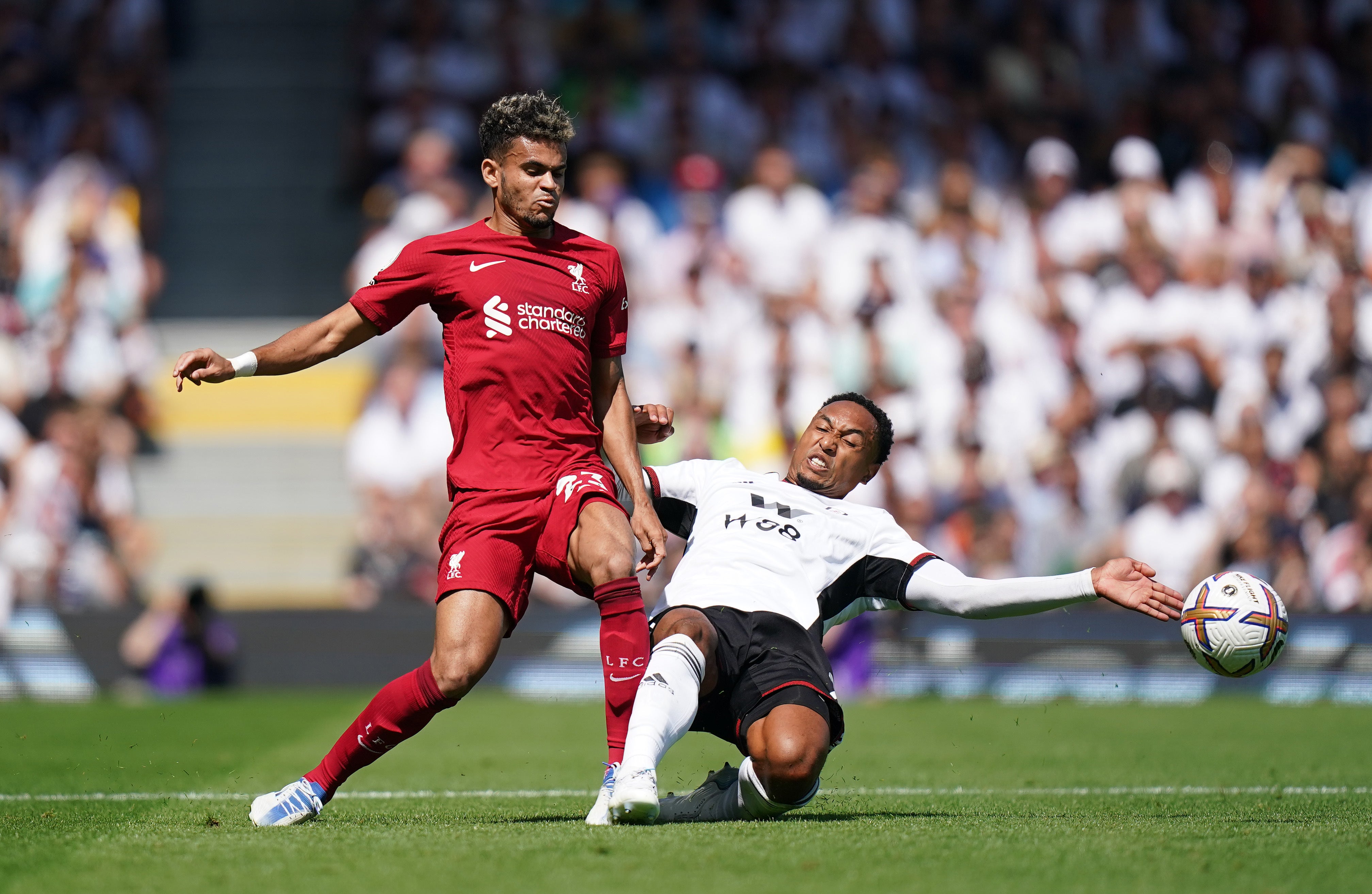 Liverpool manager Jurgen Klopp is confident Luis Diaz will score 10 to 15 goals for the side this season (Adam Davy/PA)