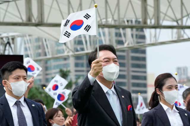 APTOPIX South Korea Liberation Day