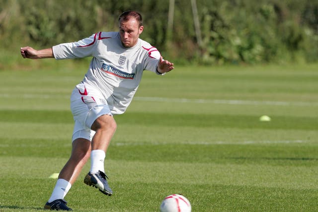 Dean Ashton sustained a career-ending ankle injury while training for his first England appearance (Martin Rickett/PA)
