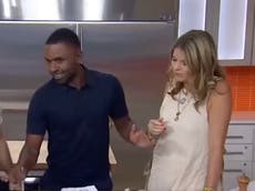 Today show: Justin Sylvester responds to controversy after pushing Jenna Bush Hager away from him twice on air