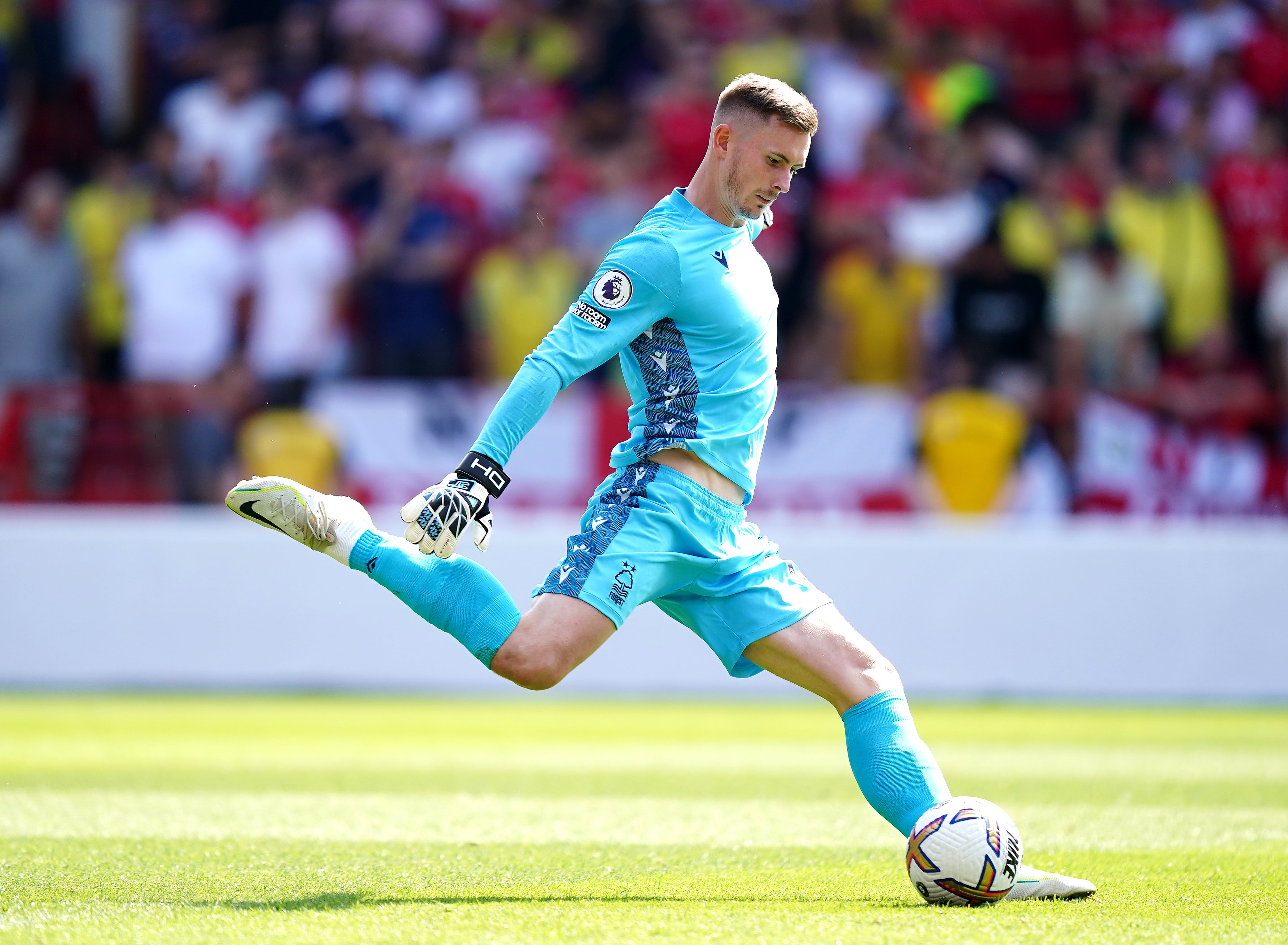 Dean Henderson produced a stellar performance for Nottingham Forest (Mike Egerton/PA)