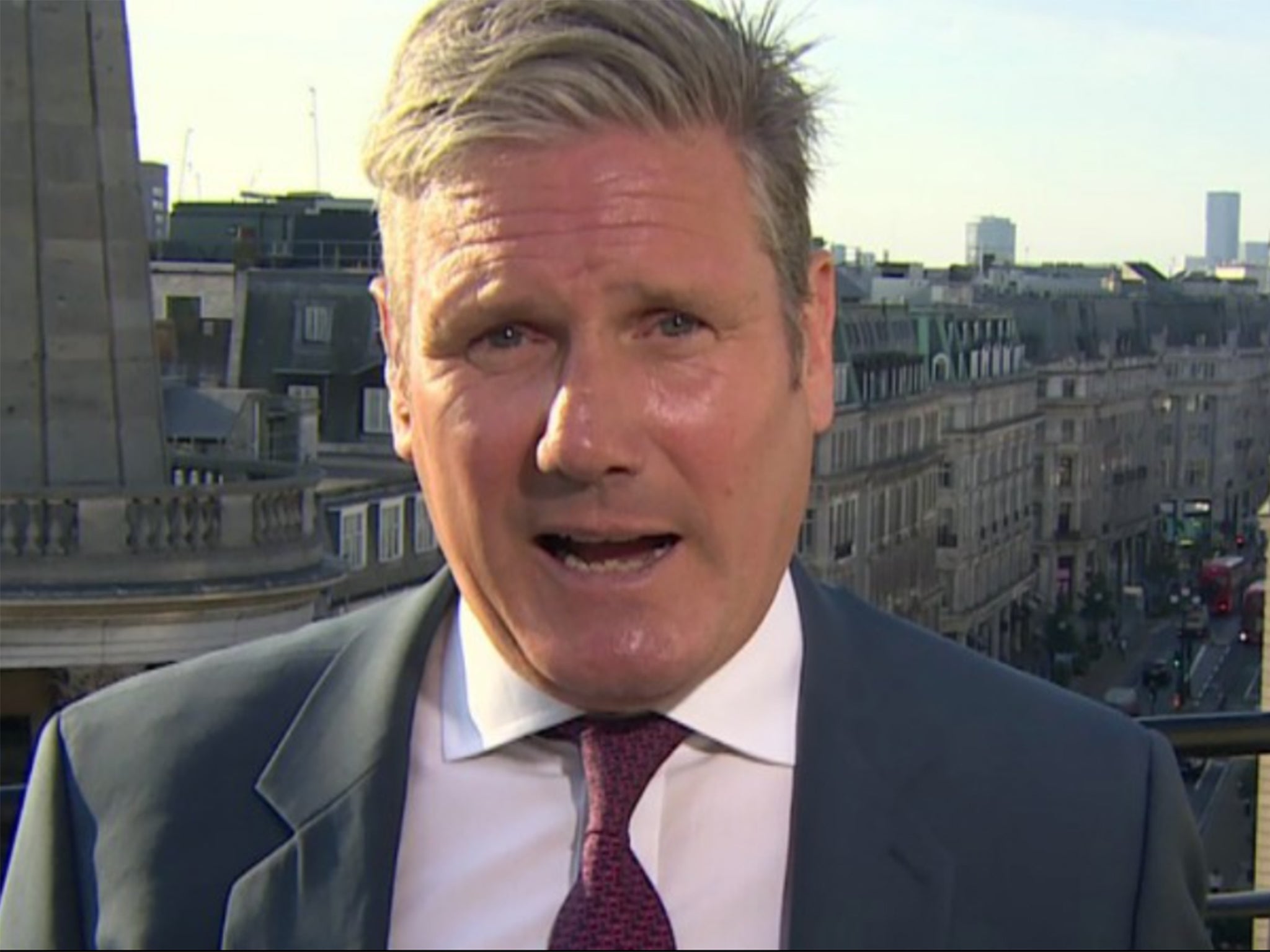Cost of living – live: Starmer says energy bills freeze has ‘double benefit’ for public