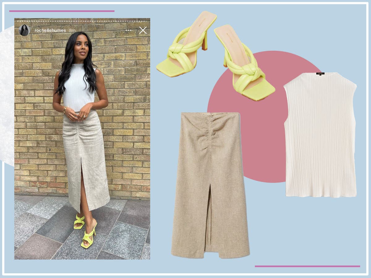 Rochelle Humes's This Morning outfit: A £100 summer ensemble