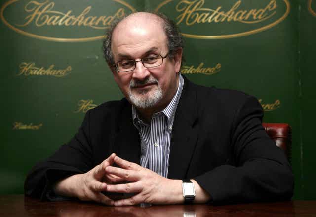 Sir Salman Rushdie was stabbed on Friday while attending an event in western New York (Yui Mok/PA)