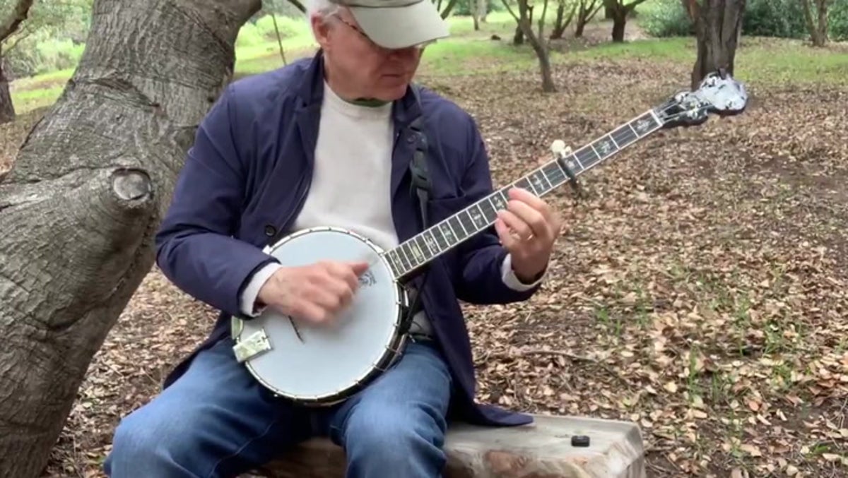 Clip resurfaces of Steve Martin on banjo as actor celebrates 77th birthday