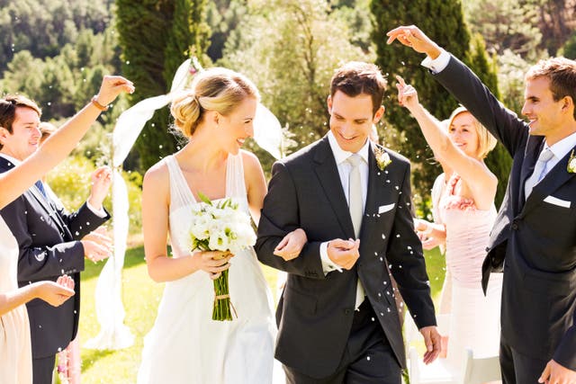<p>Avoid white as a wedding guest </p>