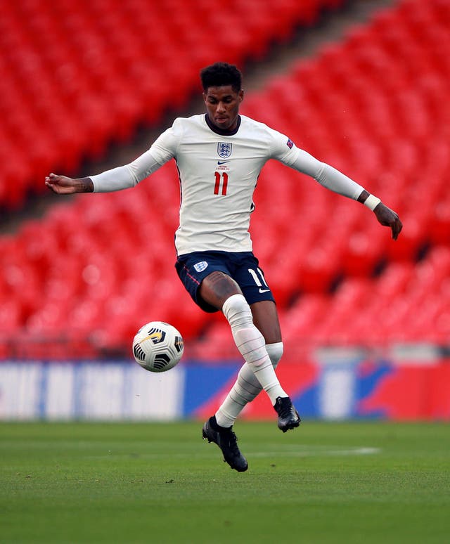 Marcus Rashford was among those racially abused (Ian Walton/PA)