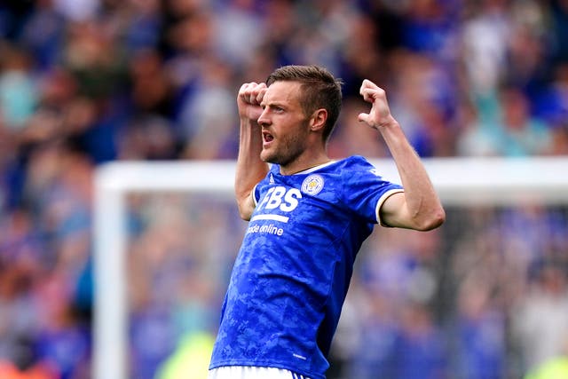 Jamie Vardy is reportedly wanted by Manchester United (Mike Egerton/PA)