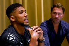 Boxing looks away from sportswashing accusations ahead of Joshua vs Usyk