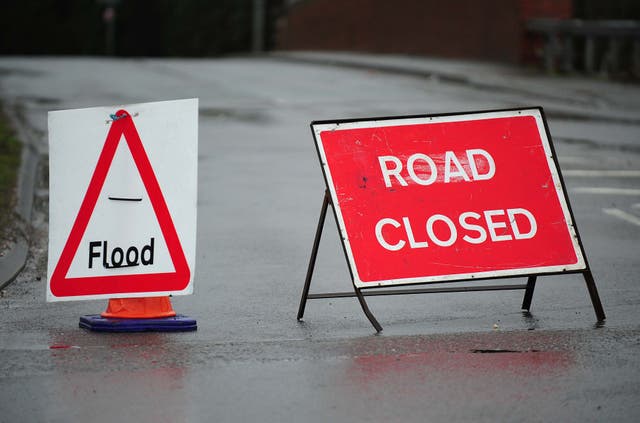 Heavy rain has brought disruption to parts of Scotland (Rui Vieira/PA)