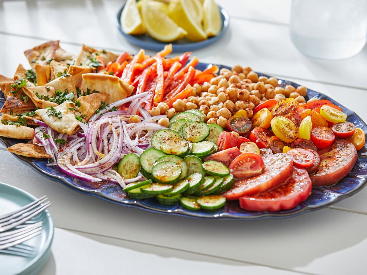 How to build a dinner party fattoush platter The Independent
