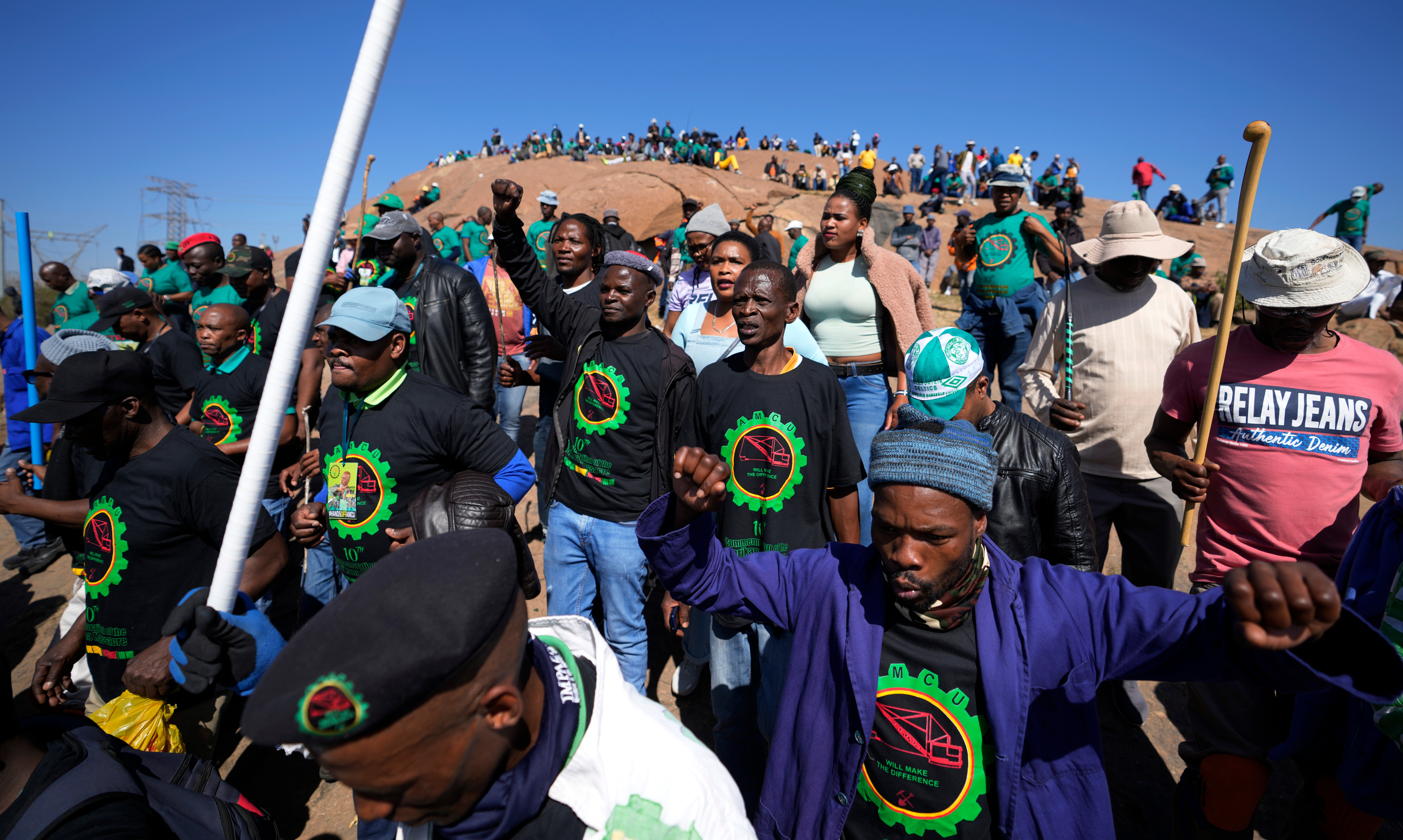South Africa Marikana Anniversary