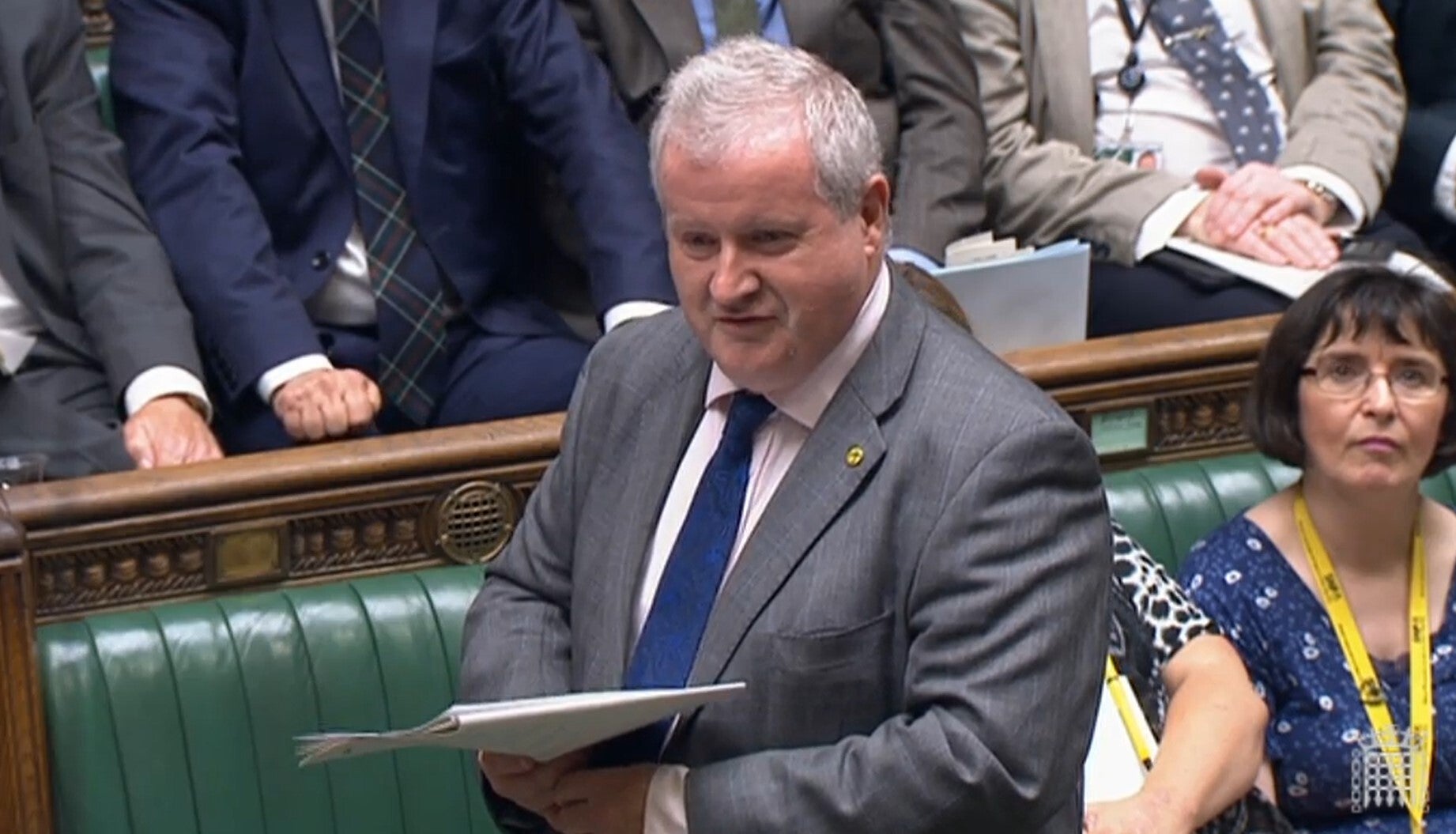 Ian Blackford was responding to proposals from the two Tory leadership candidates (House of Commons/PA)