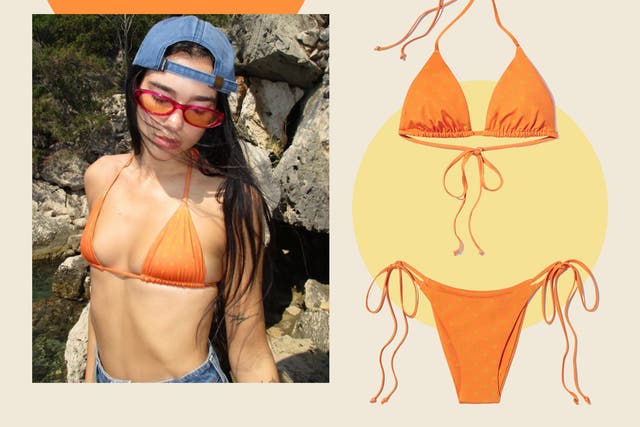 <p>Dua Lipa wore the bikini while taking a break from her Future Nostalgia tour</p>