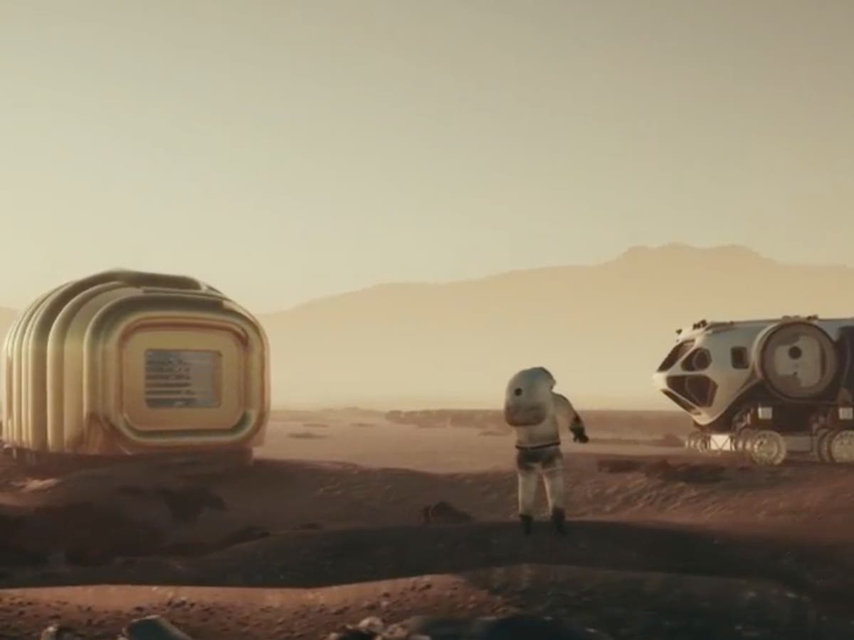 Inside the inflatable &lsquo;Martian House&rsquo; designed to withstand life on Mars