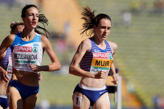 Laura Muir is going for another medal in Munich (Martin Meissner/AP)
