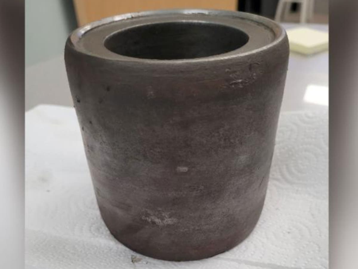Maine Capitol Police employee narrowly escapes being hit by 7lb metal object that fell from the sky